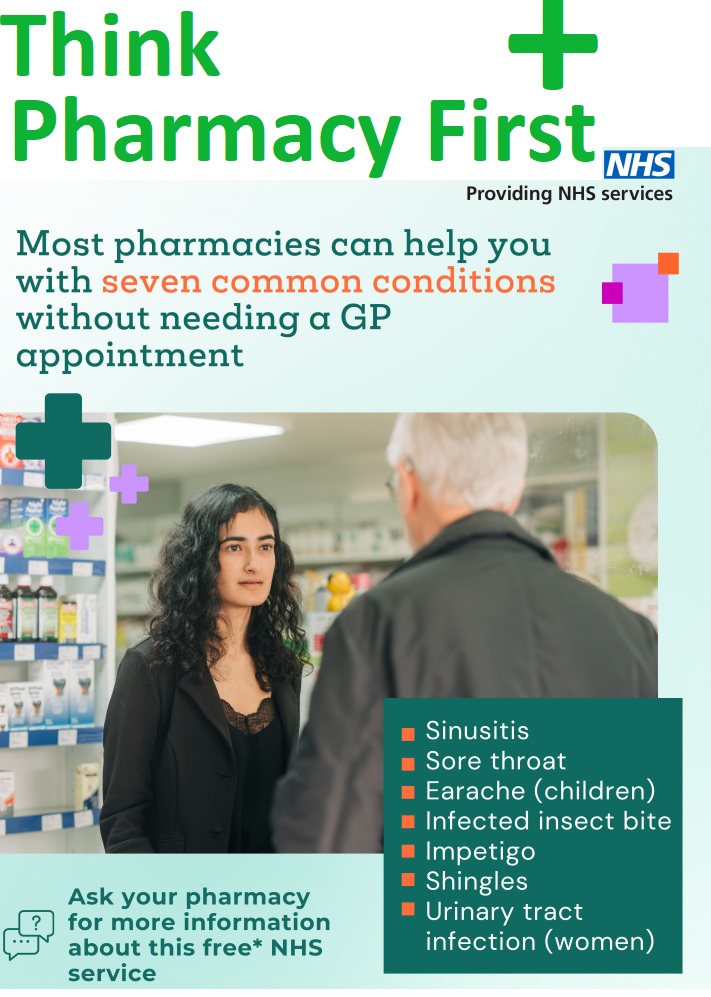 Pharmacy First Services in Wickford